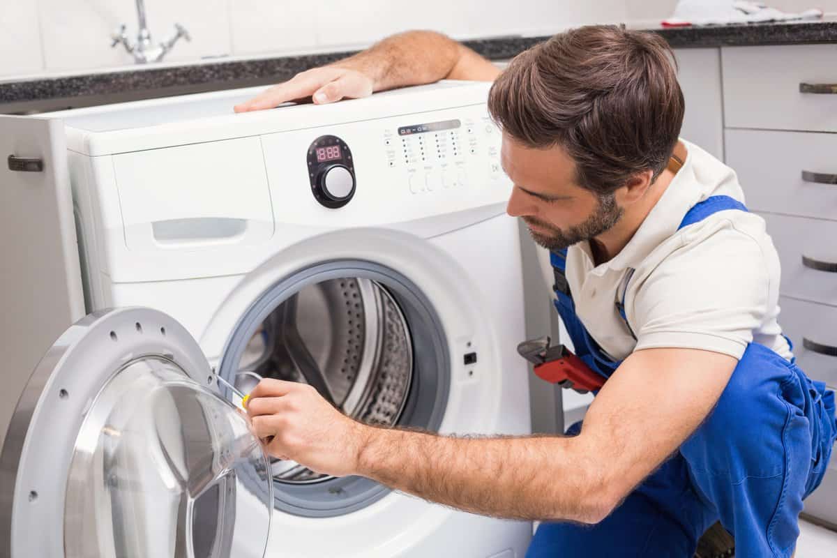Замена манжеты люка стиральной машины - Первый сервис