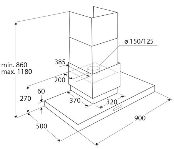 Вытяжка  Аско CW4939S фото 5