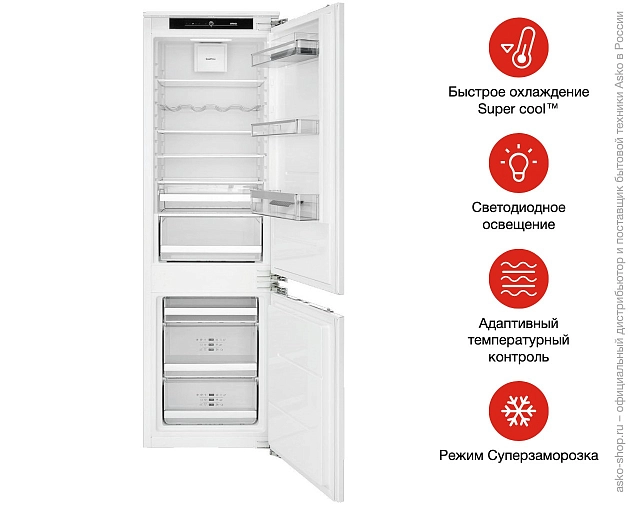 Встраиваемый холодильник  Аско RFN31831I фото 11
